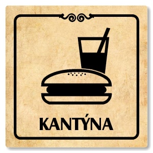 Kantýna, 118x118mm, pergamen, Texas